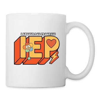 Enseignant accéléré J’encourage le progrès Thérapeute ABA - Mug blanc - blanc - Droite