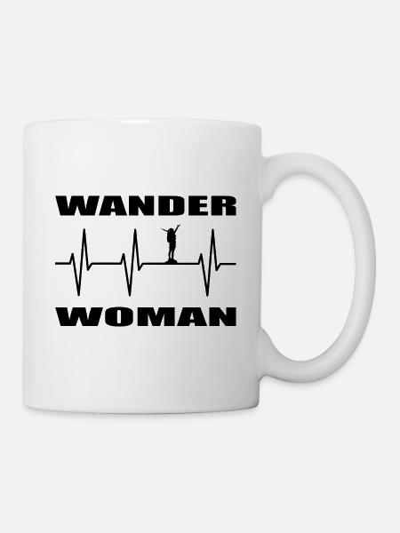 Wandern - Tasse - Weiß