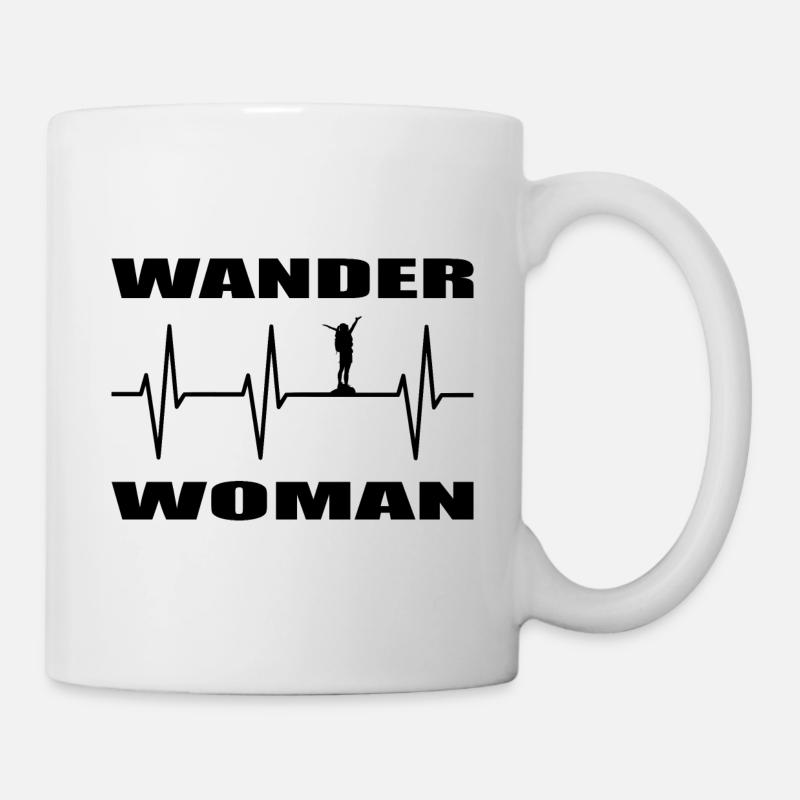 Wandern - Tasse - Weiß