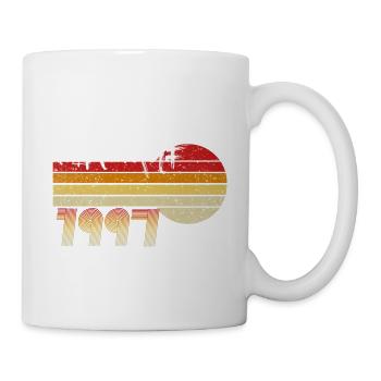 Millésime 1997 - Né en 1997 - Année des Héros! - Mug blanc - blanc - Droite
