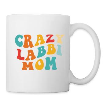 Crazy Labbi Mom - Gift for Mom - Mug - white - Right
