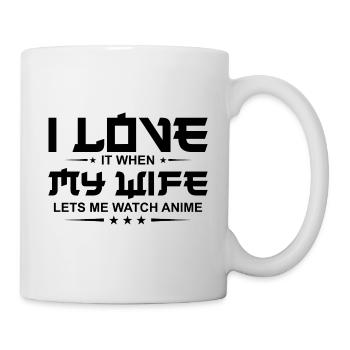 Anime Art For Men Women Teen Girls Anime Merch - Tasse - Weiß - Rechts