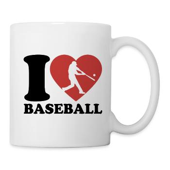 I Love Baseball - Heart - Hobby - Mug - white - Right