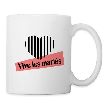VALENTINE'S DAY. Bachelorette party. I LOVE YOU. I LOVE YOU. LOVE - Mug - white - Right