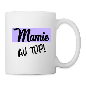OMA. MUTTERTAG. ALLES GUTE ZUM OMA-TAG. ICH LIEBE DICH - Tasse - Weiß - Rechts
