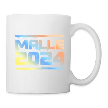 Malle 2024 Bunt - Tasse - Weiß - Rechts