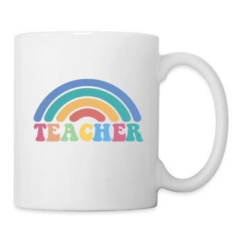 Substitute Teacher Teacher Assistant School - Tasse - Weiß - Rechts