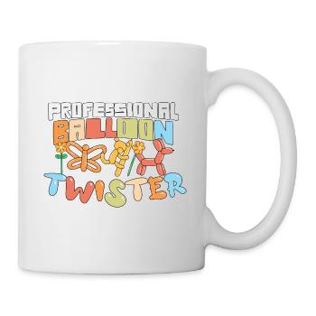 Professional Balloon Animal Twister Circus - Tasse - Weiß - Rechts