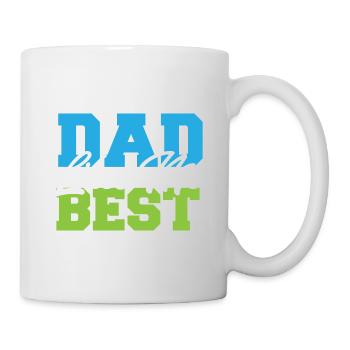 Dad Likes Me Best Daddy's Favorite Child Funny - Mug - white - Right
