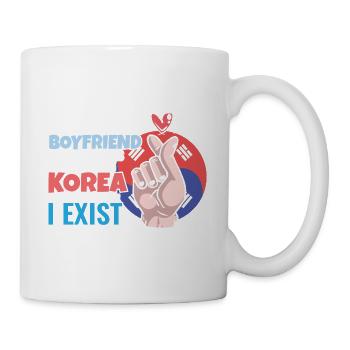 Fan d’idoles Kpop J’ai un petit ami K Amant de drame I - Mug blanc - blanc - Droite
