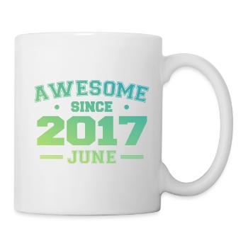 June 2017 Birthday Year 2017 June Gift 2017 - Mug - white - Right