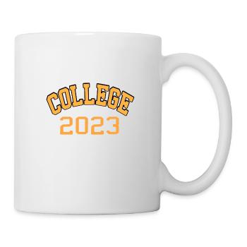 College Freshman Class of 2023 Campus Life - Tasse - Weiß - Rechts