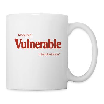 vulnerable_-2- - Mug blanc - blanc - Droite