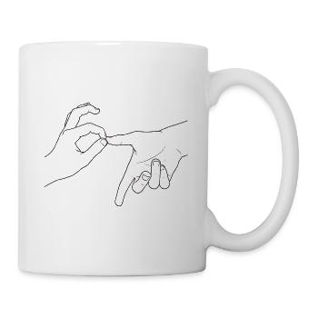 six sept - Mug blanc - blanc - Droite
