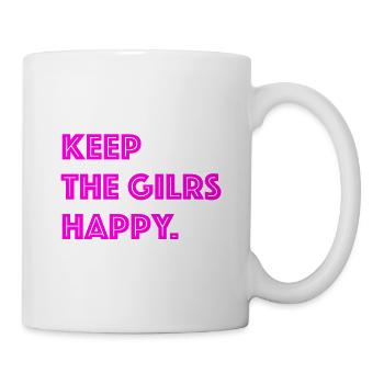 Happy Girls - Mug - white - Right