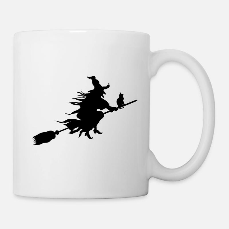 Brockenhexe - Tasse - Weiß
