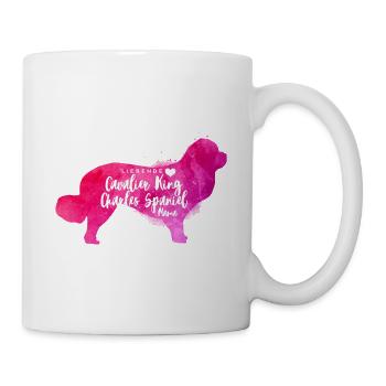 Cavalier King Charles Spaniel Mama - Tasse - Weiß - Rechts