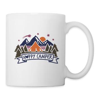 Happy Camper - Mug blanc - blanc - Droite
