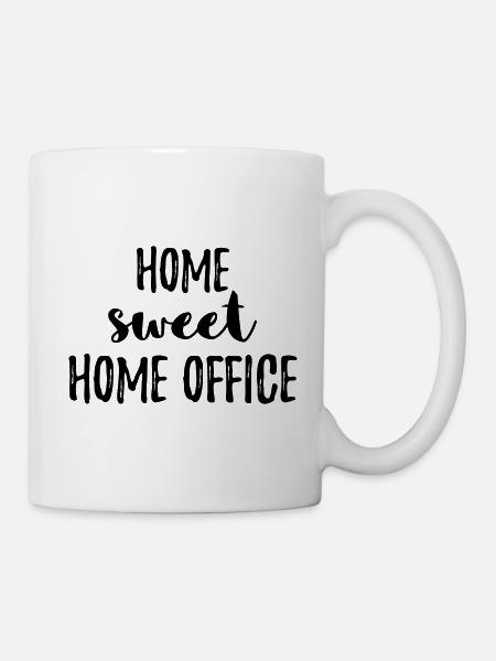 Home sweet home office gift for job in the office - Mug - white
