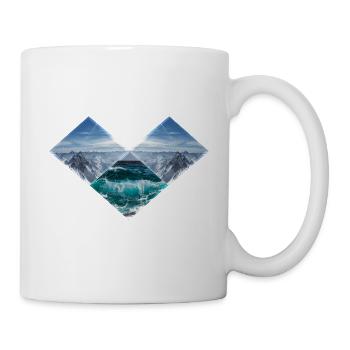 Sea and Summit. - The V - Mug blanc - blanc - Droite