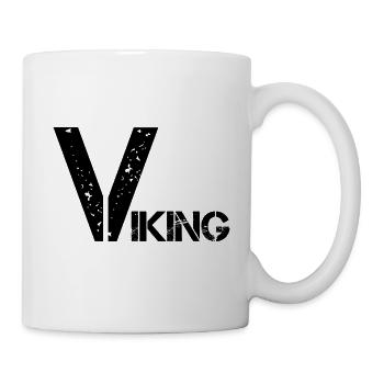 Viking with big "V" - Mug - white - Right