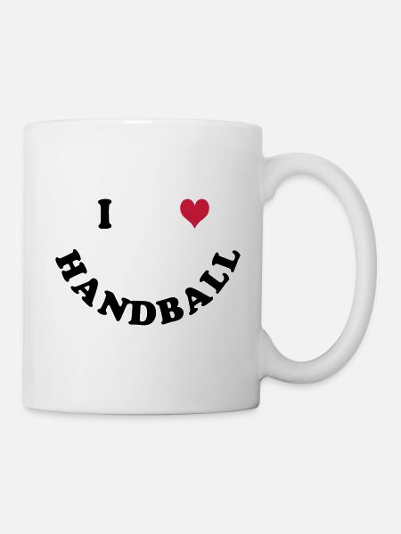 Handball - Mug blanc - blanc
