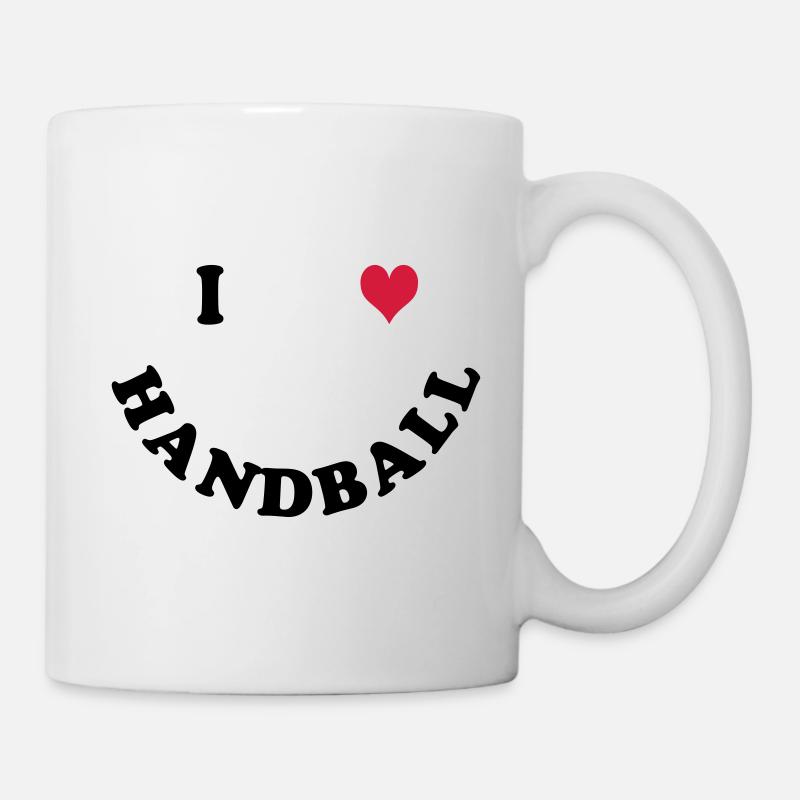Handball - Mug blanc - blanc