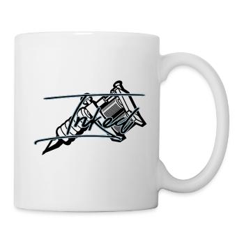 Tattoo machine inked tattoo - Mug - white - Right