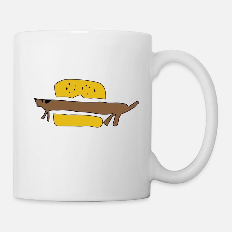 Hot Dog - Tasse - Weiß