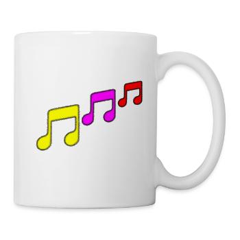 Musik - Tasse - Weiß - Rechts
