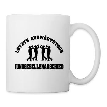 Junggesellenabschied - Tasse - Weiß - Rechts