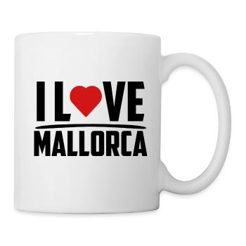 Mallorca - i love mallorca - Mallorca Fan total - Mug - white - Right