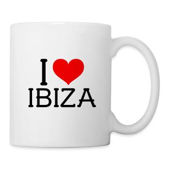 IBIZA I LOVE IBIZA - Tasse - Weiß - Rechts