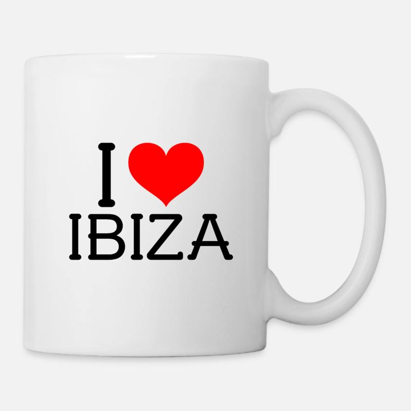 IBIZA J'AIME IBIZA - Mug blanc - blanc