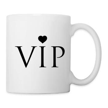 Coeur VIP - Mug blanc - blanc - Droite