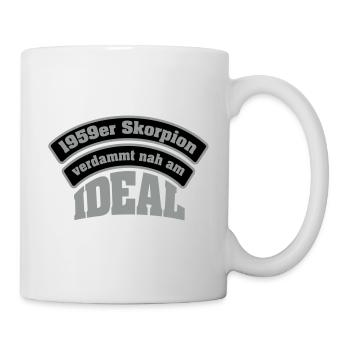 1959 / Geburtstag / November / Skorpion - Tasse - Weiß - Rechts