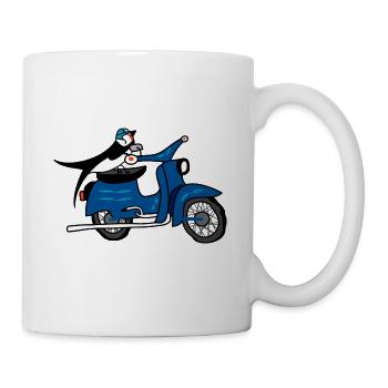 Two swallows - Mug - white - Right