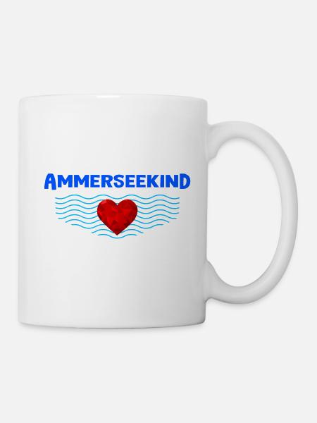 Ammerseekind für Ammersee Fans Bayern Liebhaber - Tasse - Weiß