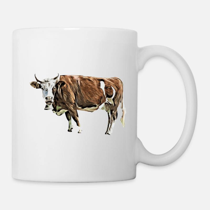 Kuh - Tasse - Weiß