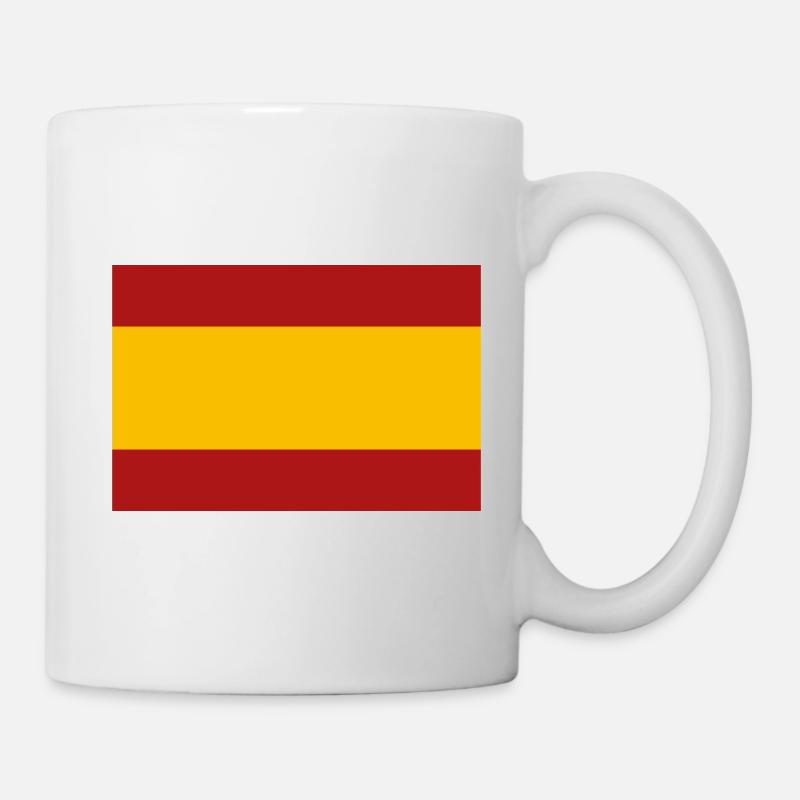 SPANISH FLAG - Mug - white