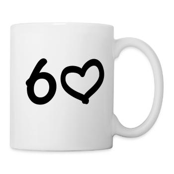 Idée cadeau anniversaire de mariage 60 ans - Mug blanc - blanc - Droite