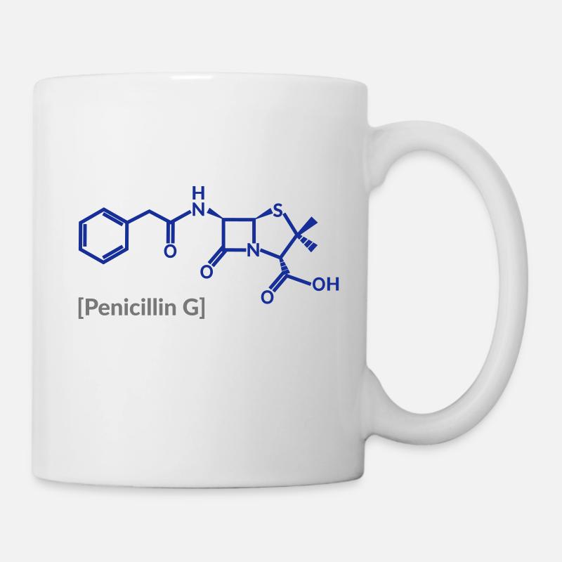 Pénicilline - Mug blanc - blanc