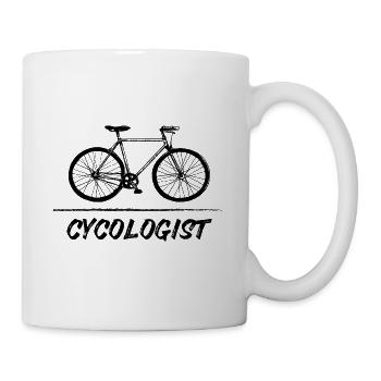 Cycologist I Fahrrad Bike Radfahrer - Tasse - Weiß - Rechts