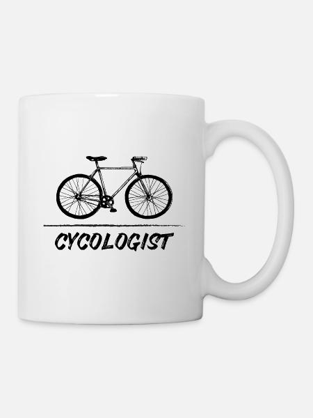 Cycologist I Fahrrad Bike Radfahrer - Tasse - Weiß