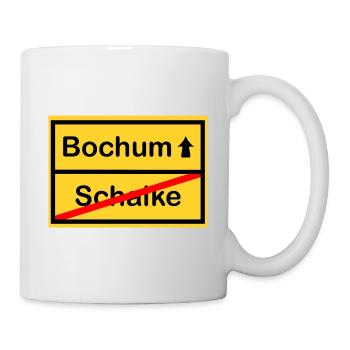 Bochum Schild - Tasse - Weiß - Rechts