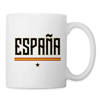 ESPANA SPANIEN FLAGGE FUSSBALL - Mug - white - Right