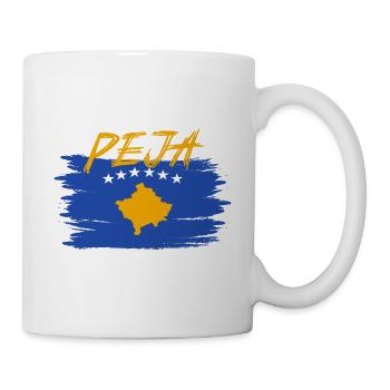 Peja 03 Peje Albanien Kosovo Geschenk Design - Tasse - Weiß - Rechts