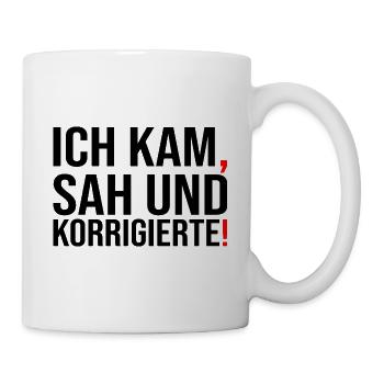 Lehrerin Abschlussklasse Geschenk - Tasse - Weiß - Rechts