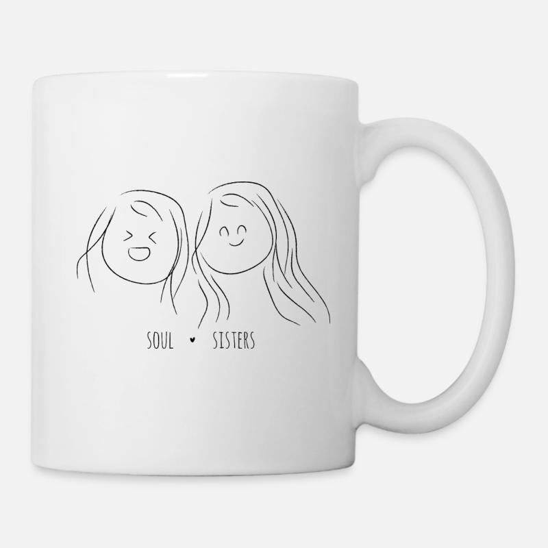 Soulsisters - Tasse - Weiß