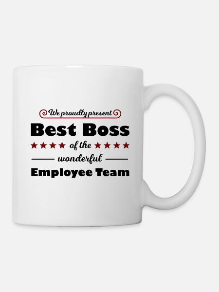 Patron, Patron et Manager - Mug blanc - blanc